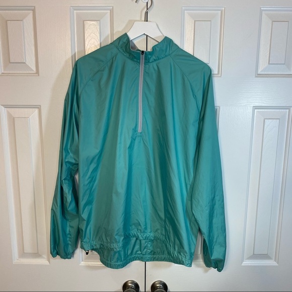 Peter Millar Wind 4 Teal Wind Breaker | Size Large - Picture 3 of 8